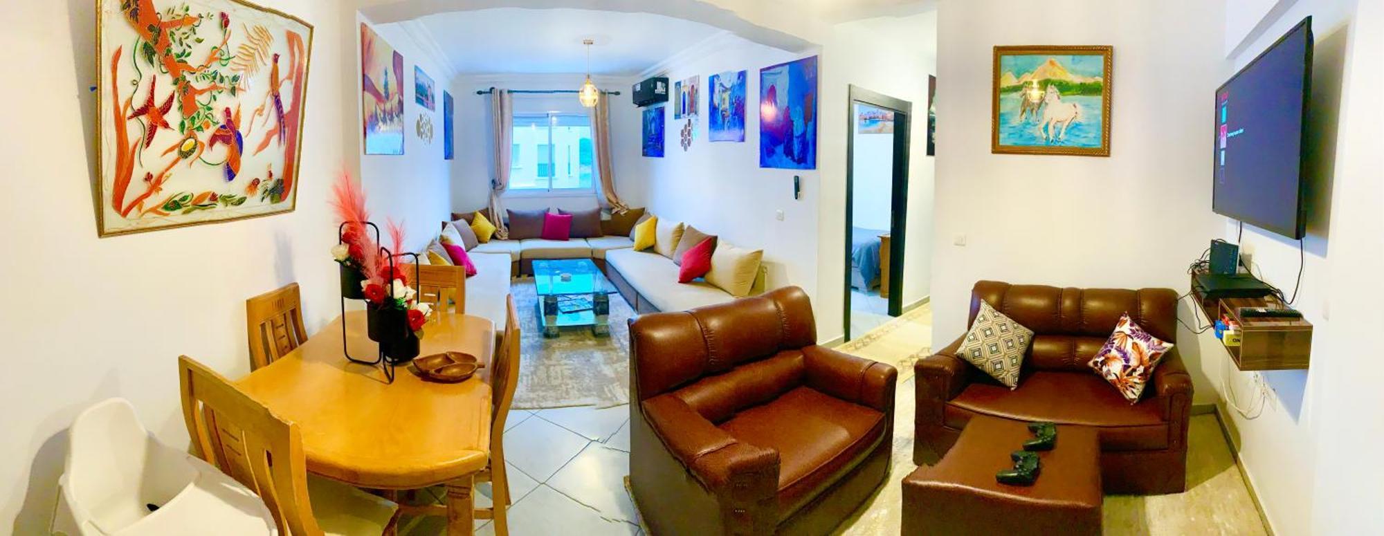 Charming, Peaceful House, Between Forest And Sea Tangier Bagian luar foto