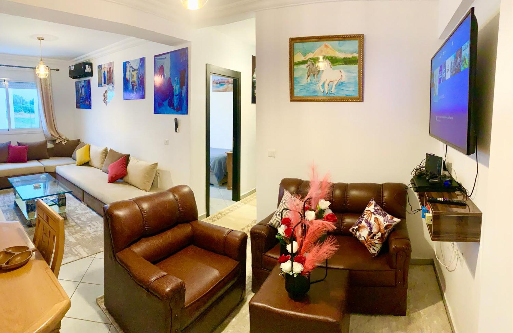 Charming, Peaceful House, Between Forest And Sea Tangier Bagian luar foto