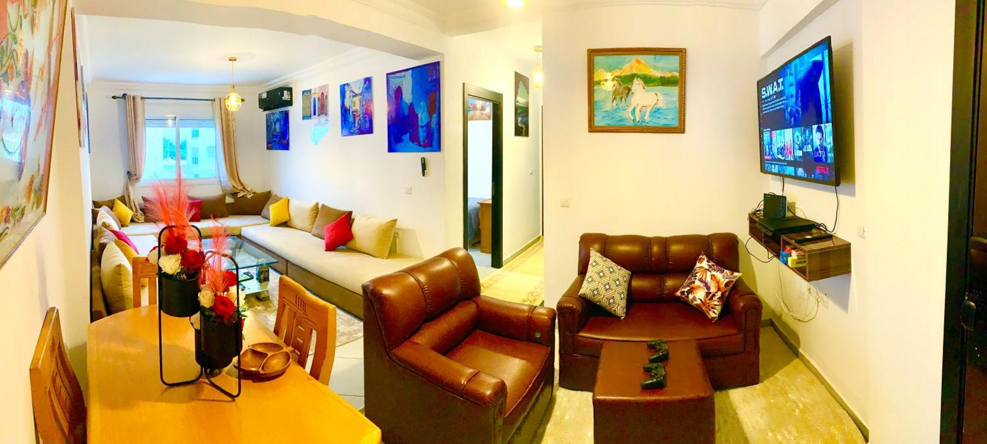 Charming, Peaceful House, Between Forest And Sea Tangier Bagian luar foto
